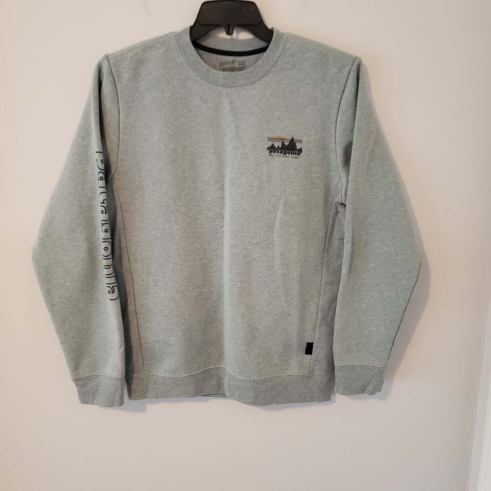 Patagonia Organic Cotton Crewneck Sweatshirt Menβs S Womens M